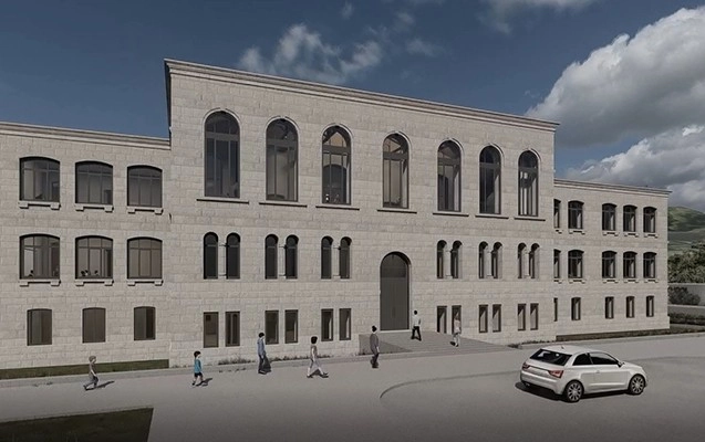 Şuşa şəhəri, “Realnı” məktəbinin layihələndirilməsi